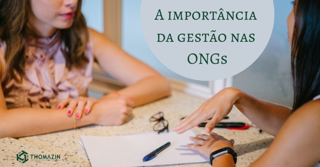 A Import ncia Da Gest o Nas ONGs Thomazin Assessoria Cont bil E